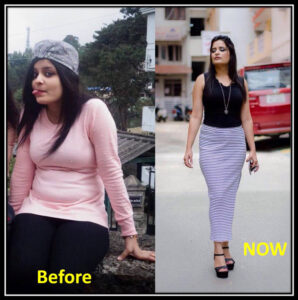 Young lady fat to fit transformation